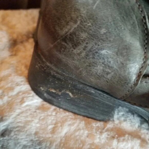 Mjus Renata 2 Leather Tall Boots Adjustable Wide Calf 38 - Picture 14 of 15